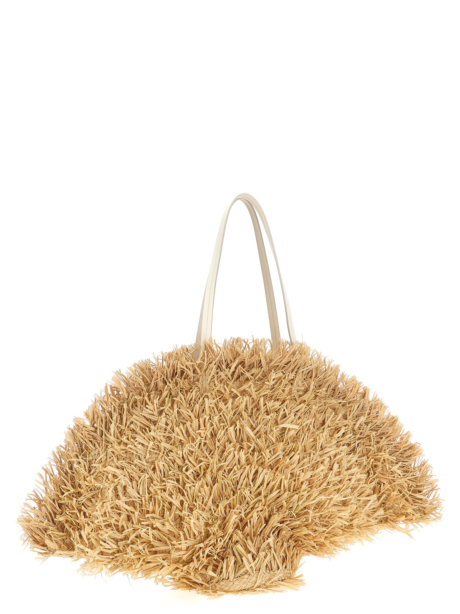 Tres Vivier Panier Large shopping bag Beige Tote