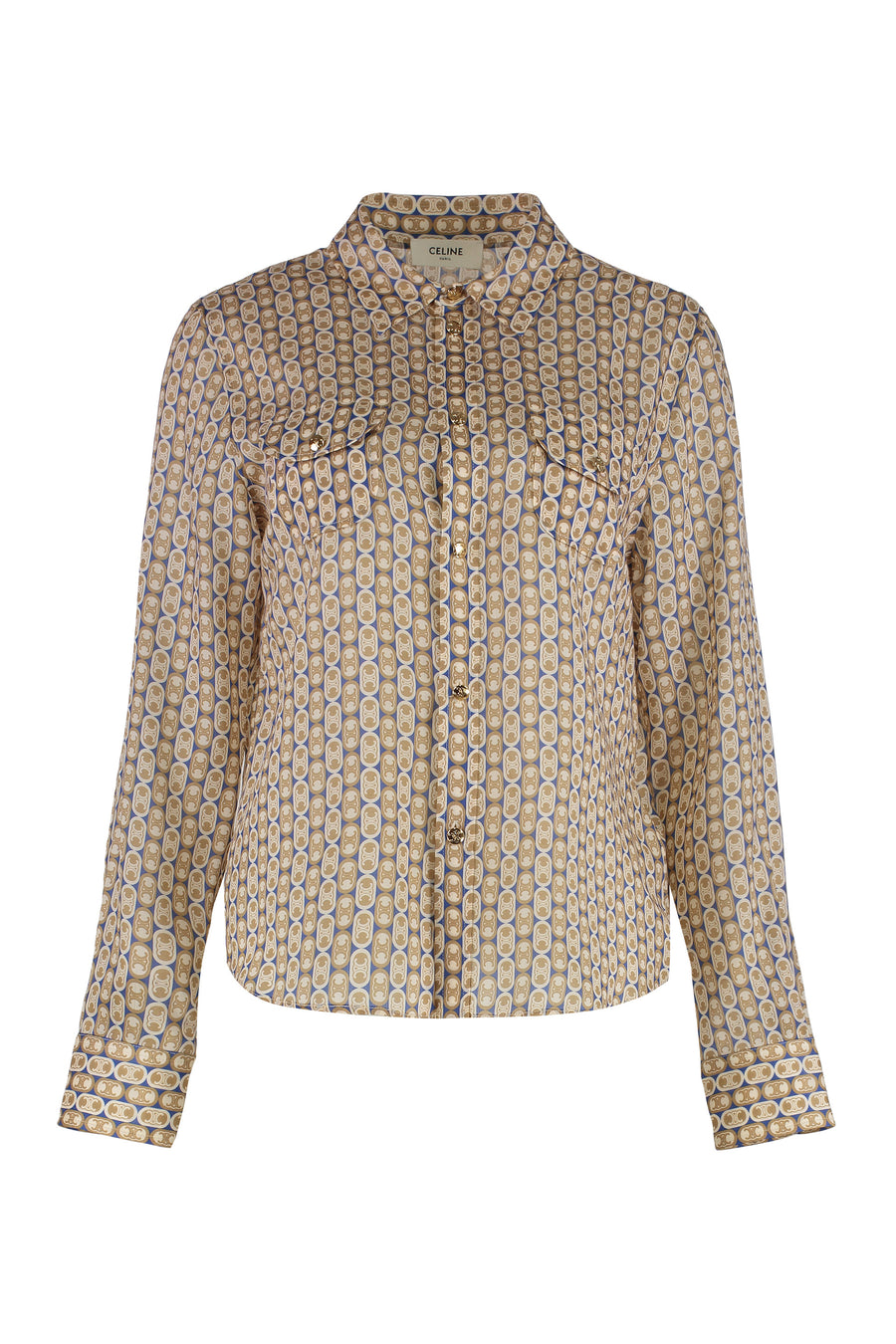 Tilly Shirt Wool And Silk Gauze