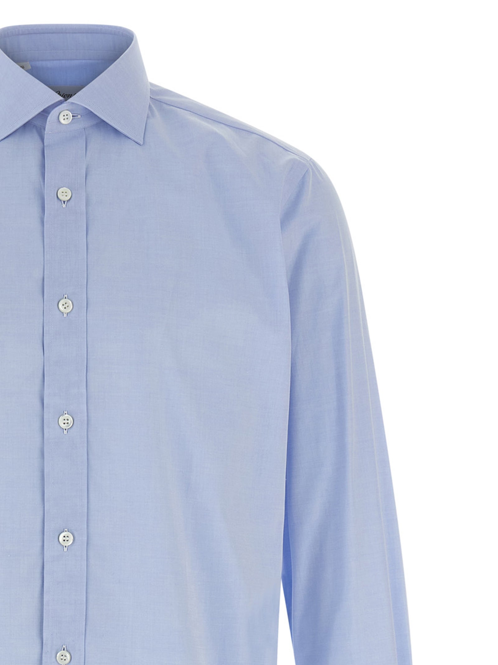 Trevi Mark shirt Light Blue Cotton Shirt, Blouse