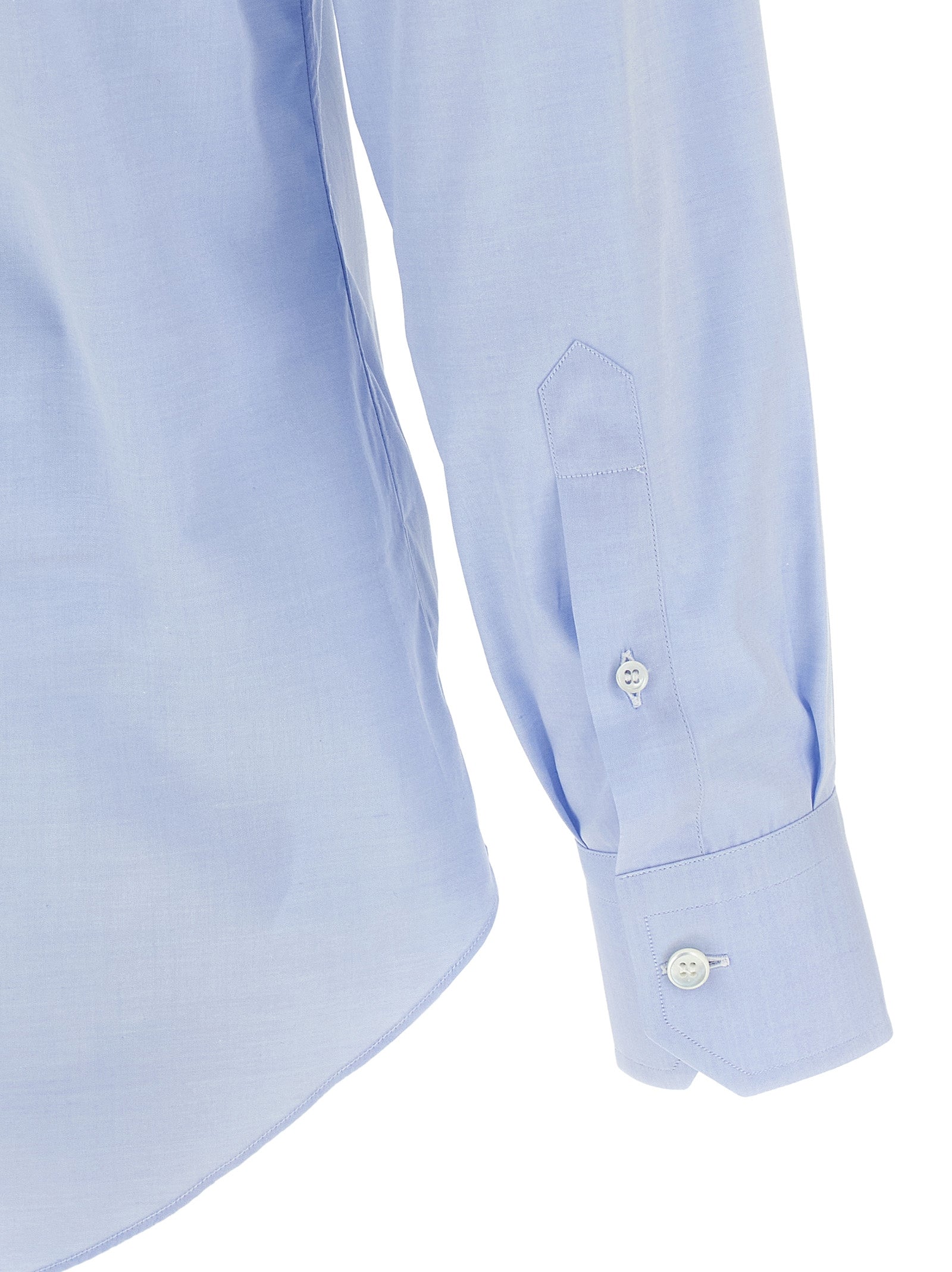 Trevi Mark shirt Light Blue Cotton Shirt, Blouse