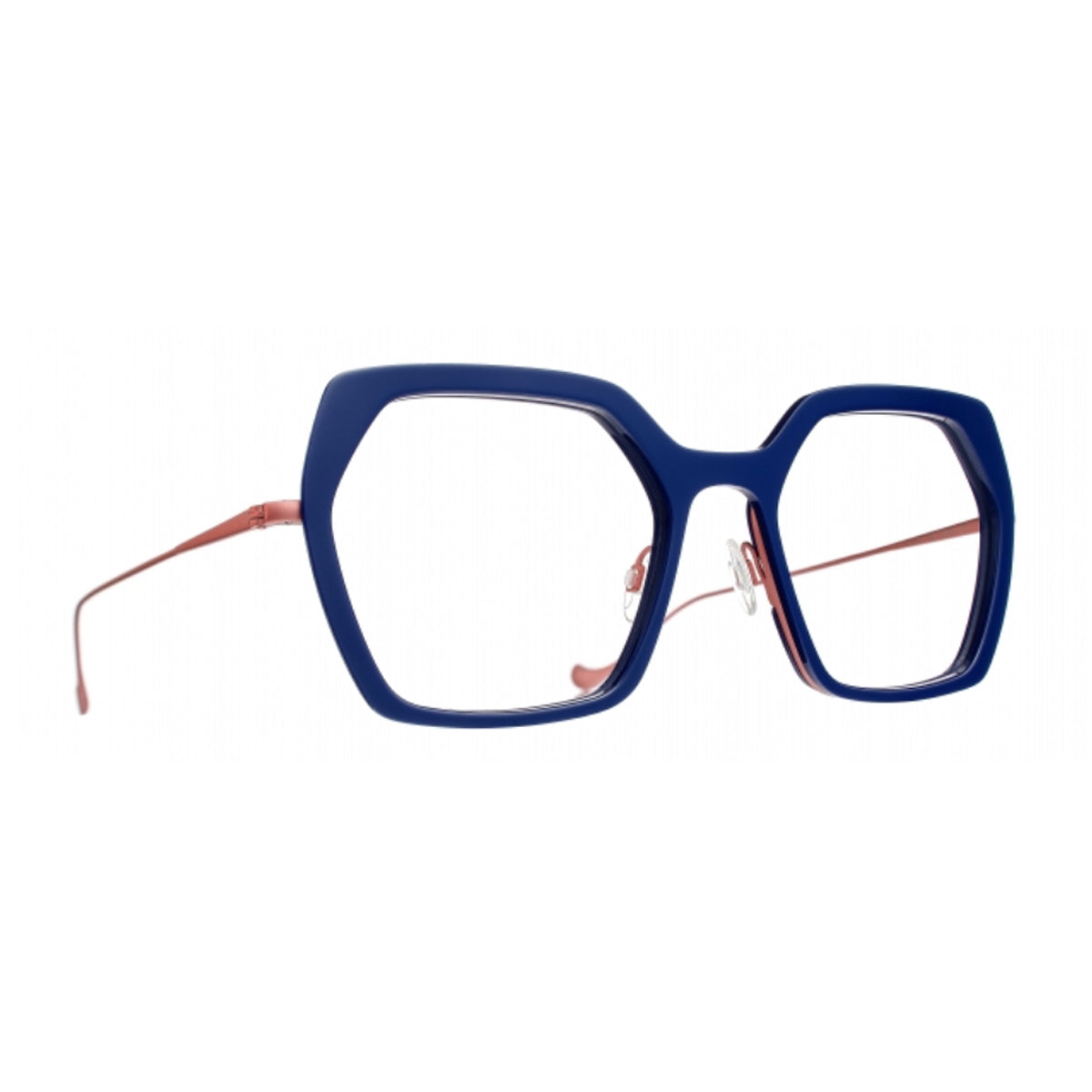 Caroline Abram Dalila 673 Blu Rosa Acetate/ Metal Occhiali Da Vista