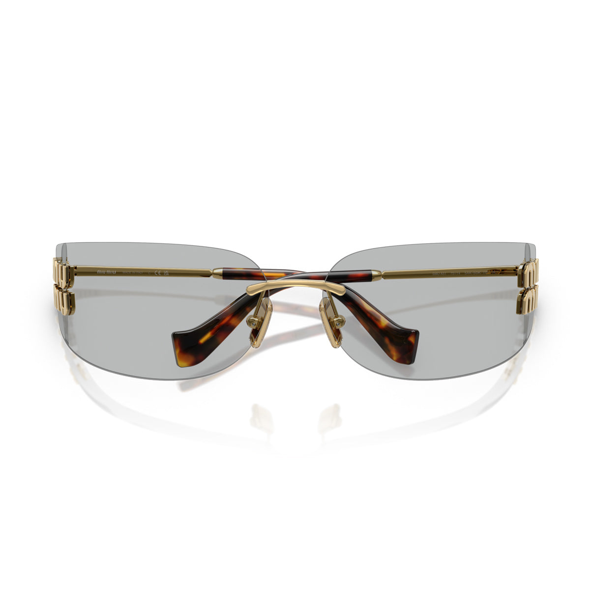 Miu 0MU A51S Runway 5AK50K Oro Metal Occhiali Da Sole