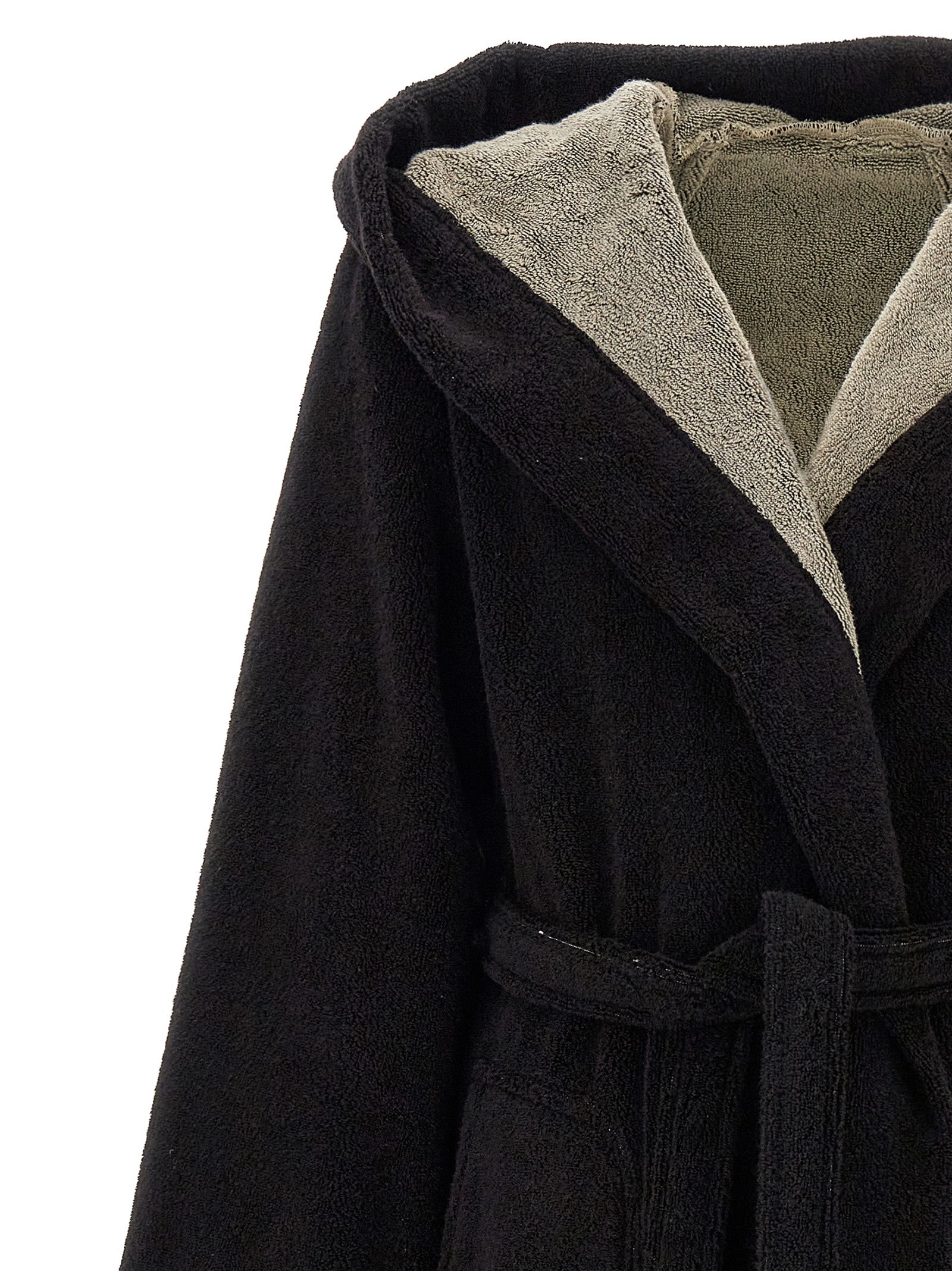 Beach Robe bathrobe Black Cotton Towels