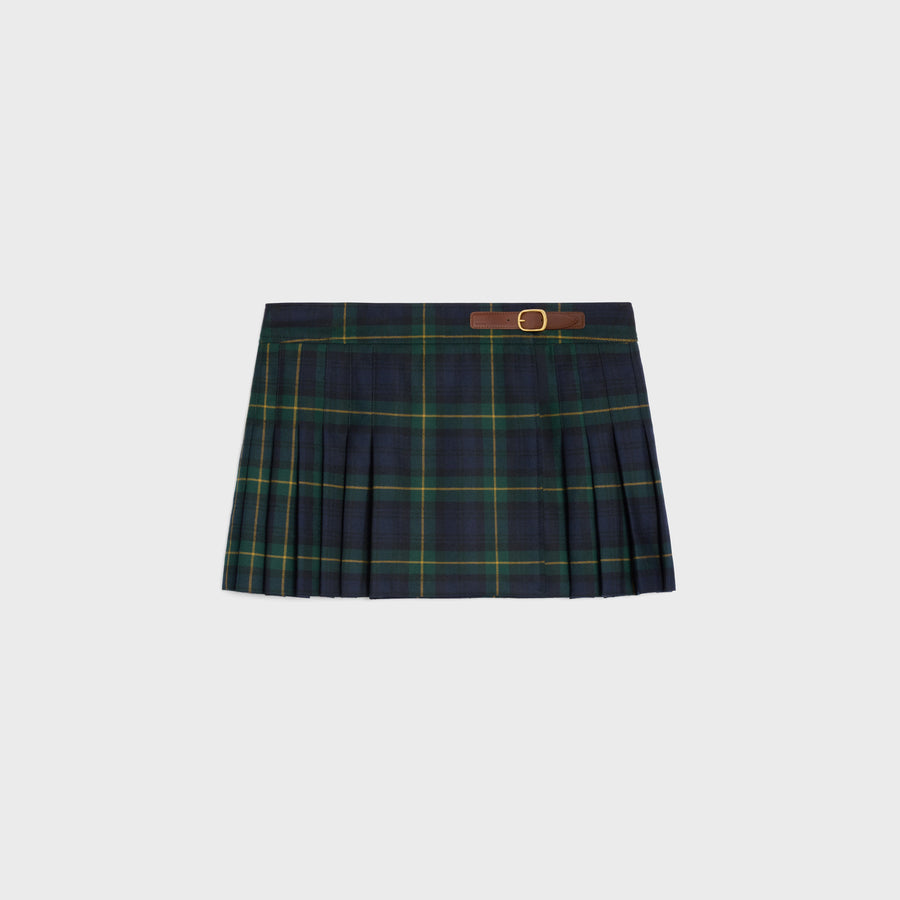 Celine Wool skirt in navy