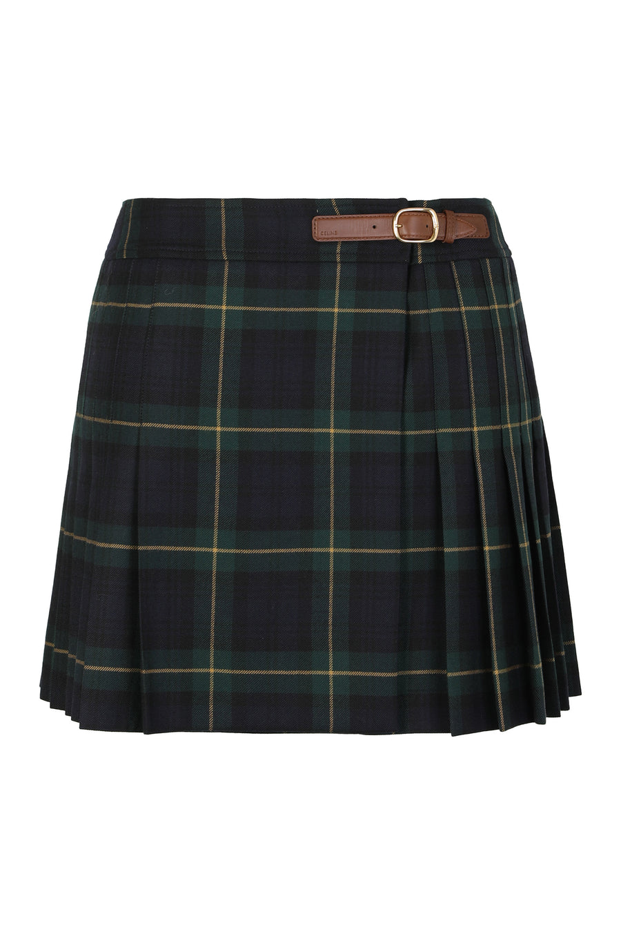 Tartan Wool Mini Kilt Skirt