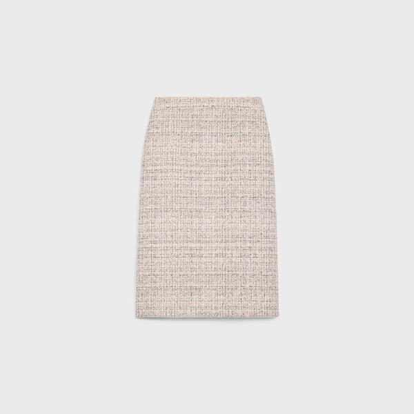 Celine Tweed skirt in beige