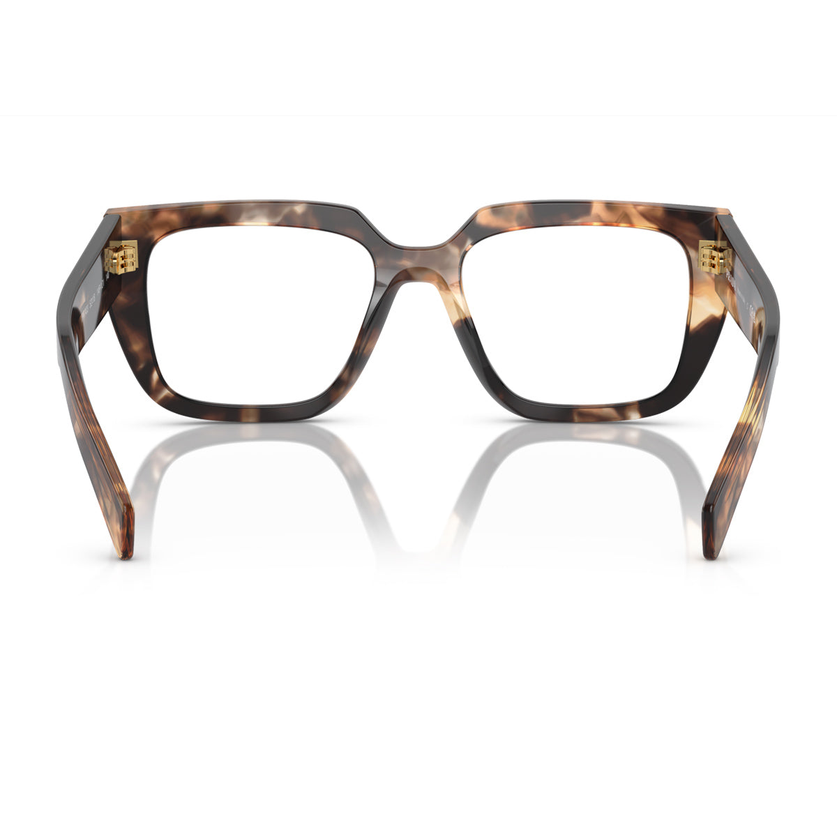 Prada PR A03V 14P1O1 Caramello Havana Marrone Acetate Occhiali Da Vista