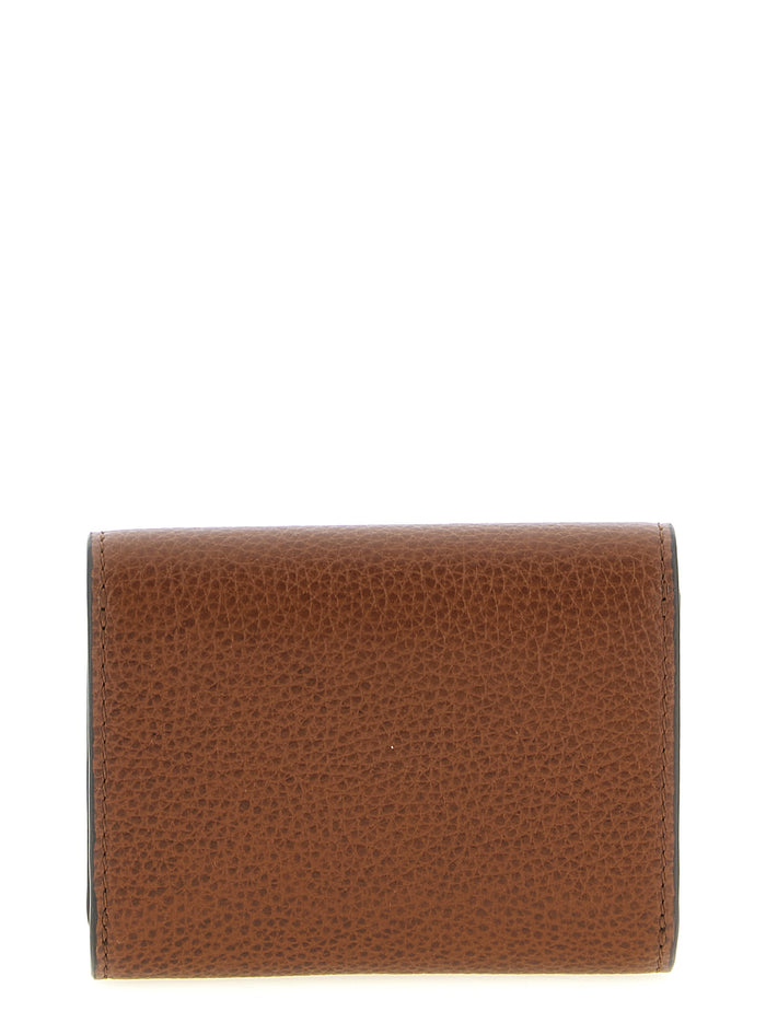 Darley Concertina wallet Brown Calfskin Leather (bos Taurus) Wallets, Card Holders