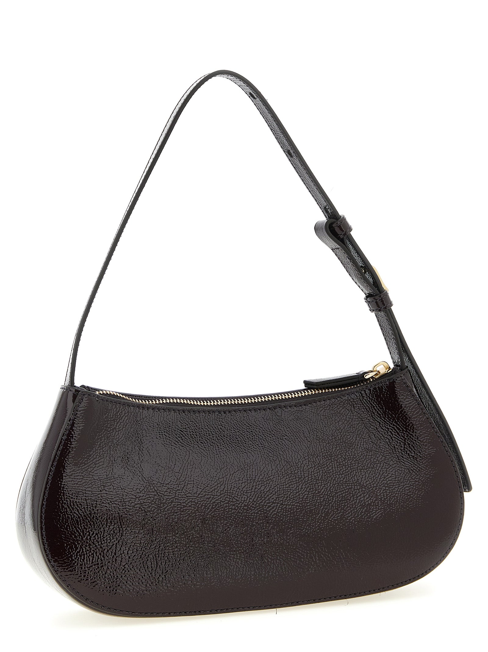 Clovelly shoulder bag Purple Calfskin Leather (bos Taurus)