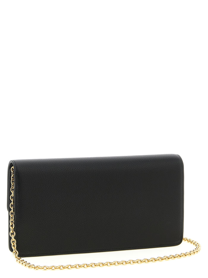 Darley wallet Black Calfskin Leather (bos Taurus) Wallets, Card Holders