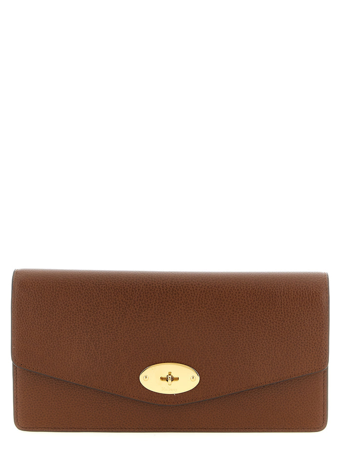 Darley Small wallet Brown Calfskin Leather (bos Taurus) Wallets, Card Holders