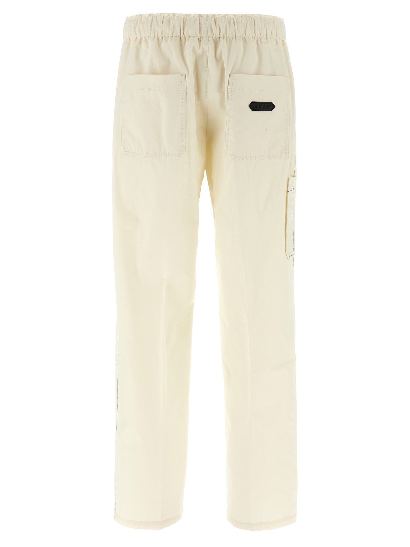 Cotton trousers White Pant