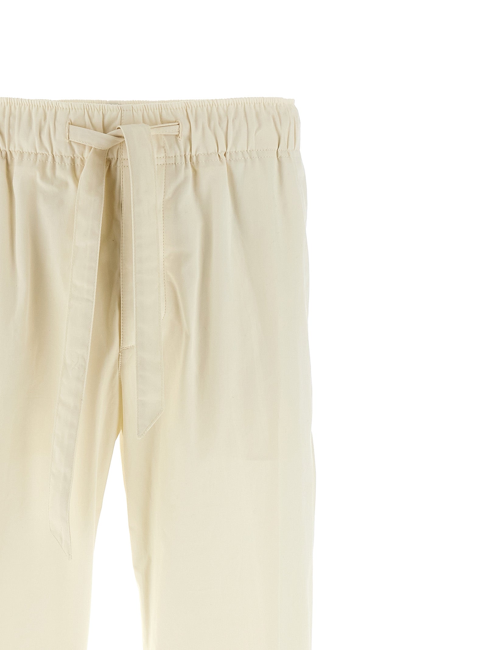 Cotton trousers White Pant