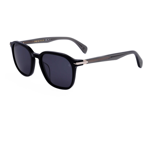 Preloved - Rag & Bone Mens 52 Mm Black Sunglasses Rnb5043-S-807-52 One Color
