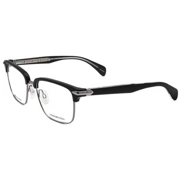 Preloved - Rag & Bone Mens 53 Mm Black Eyeglasses Rnb7038-G-807-53 One Color