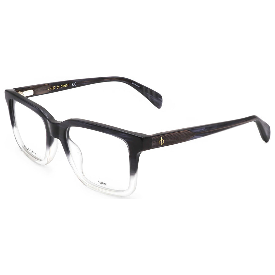 Rag & Bone Mens 53mm Grey Horn Eyeglasses Rnb7053-G-2w8-53 One Color Sunglasses
