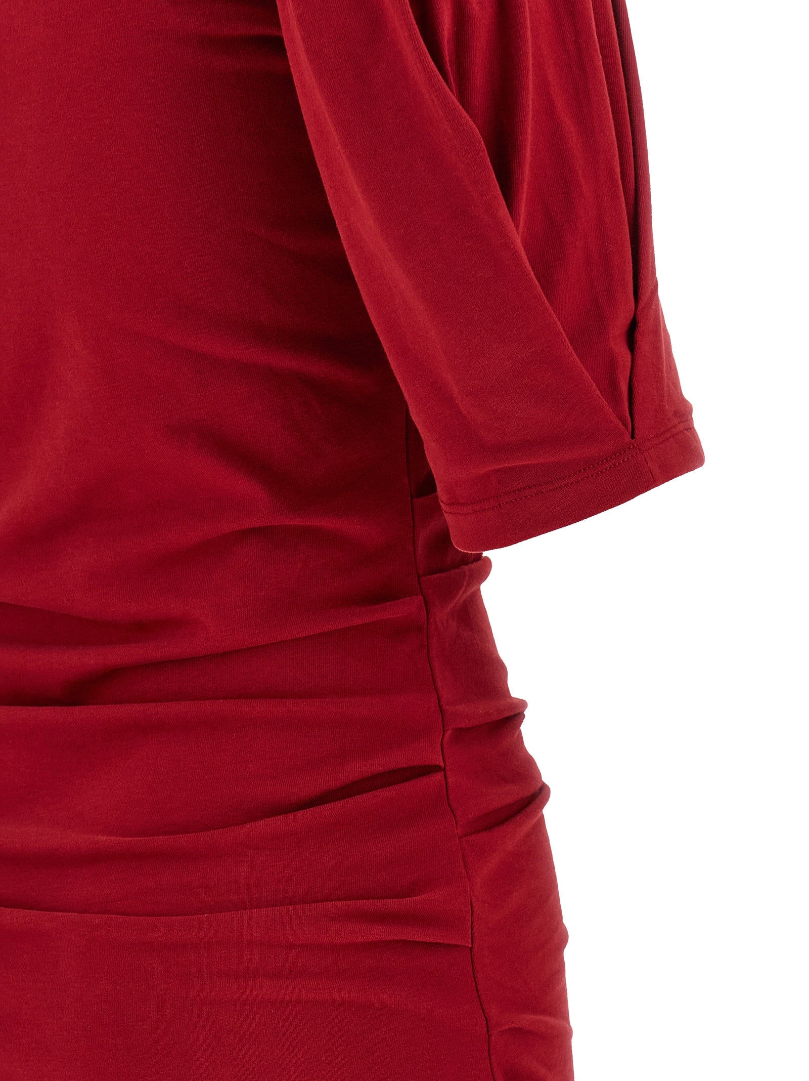 Mylda dress Red Cotton