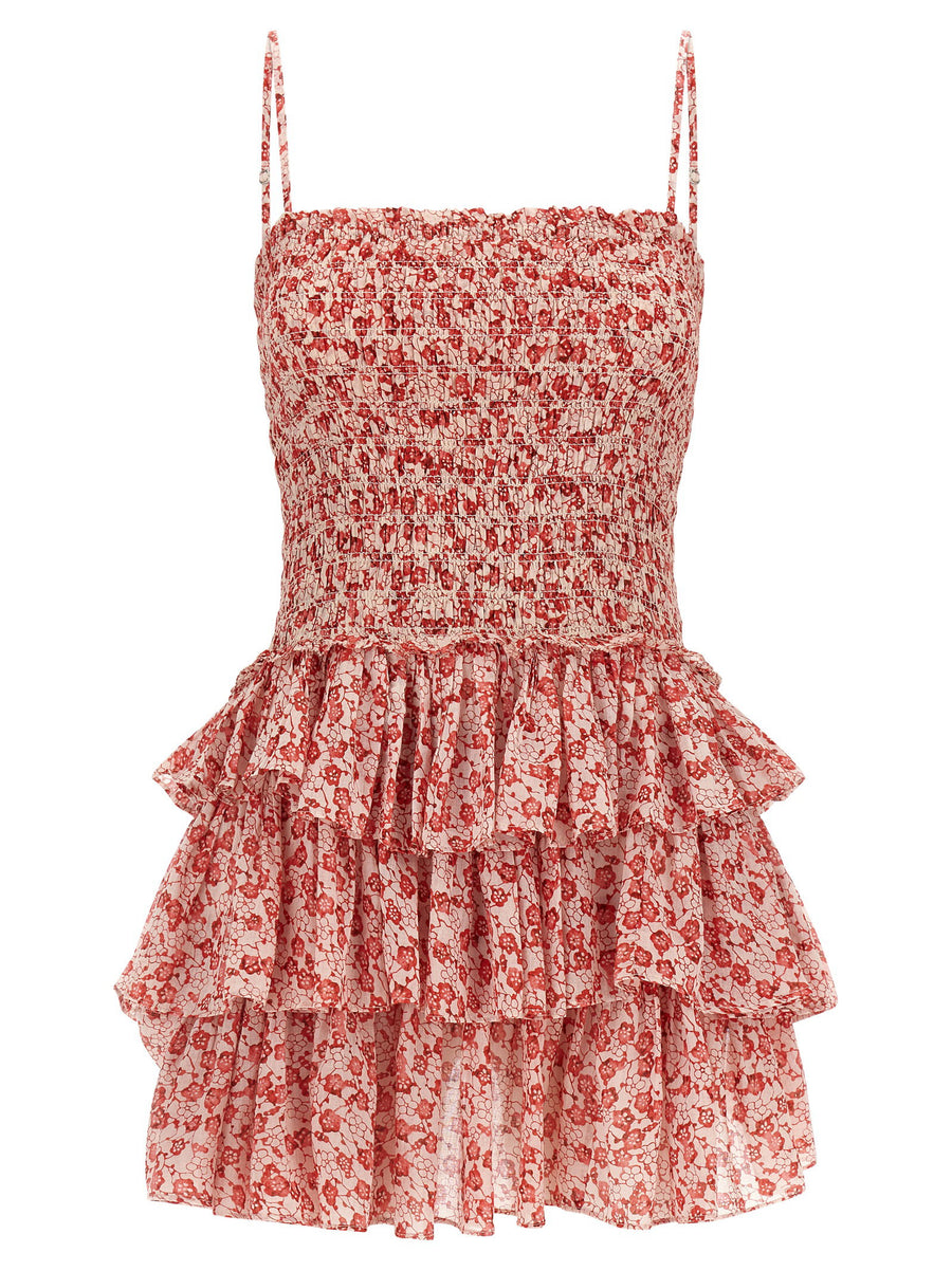 Marant Etoile Elodie Dress — Red