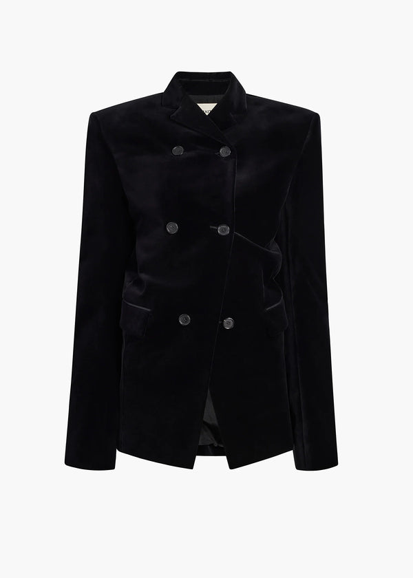 Rolo Jacket Black Velvet