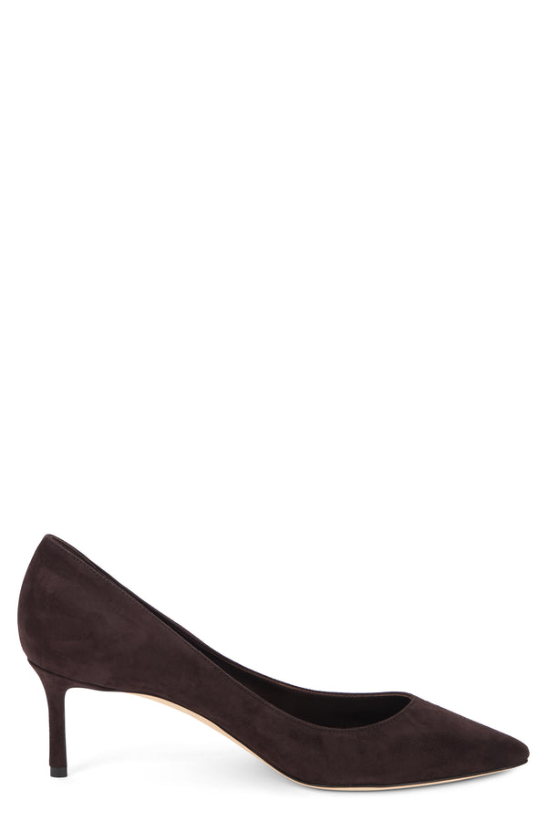Pumps Thin Heel Coffee Calfskin
