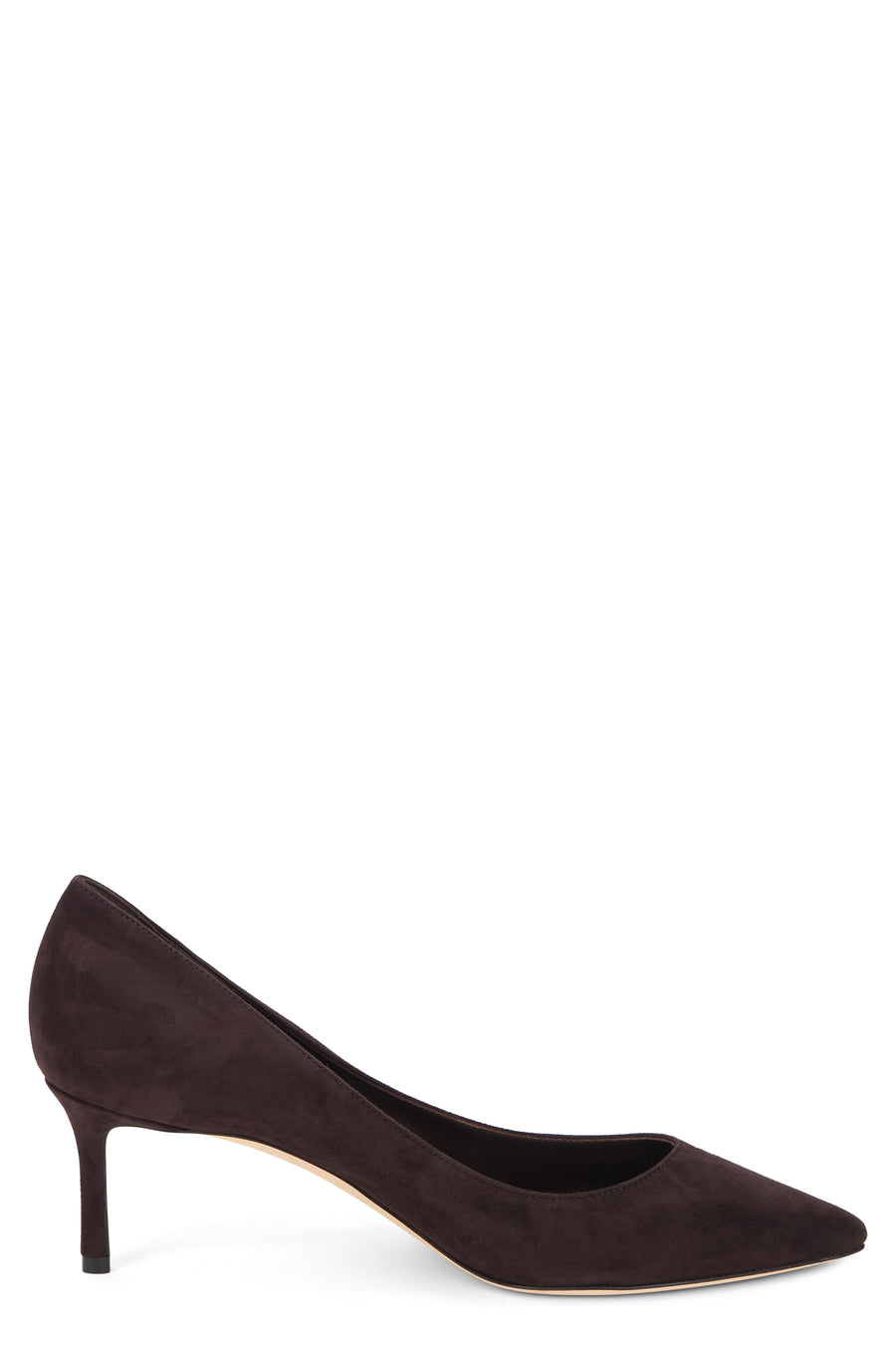 Pumps Thin Heel Coffee Calfskin