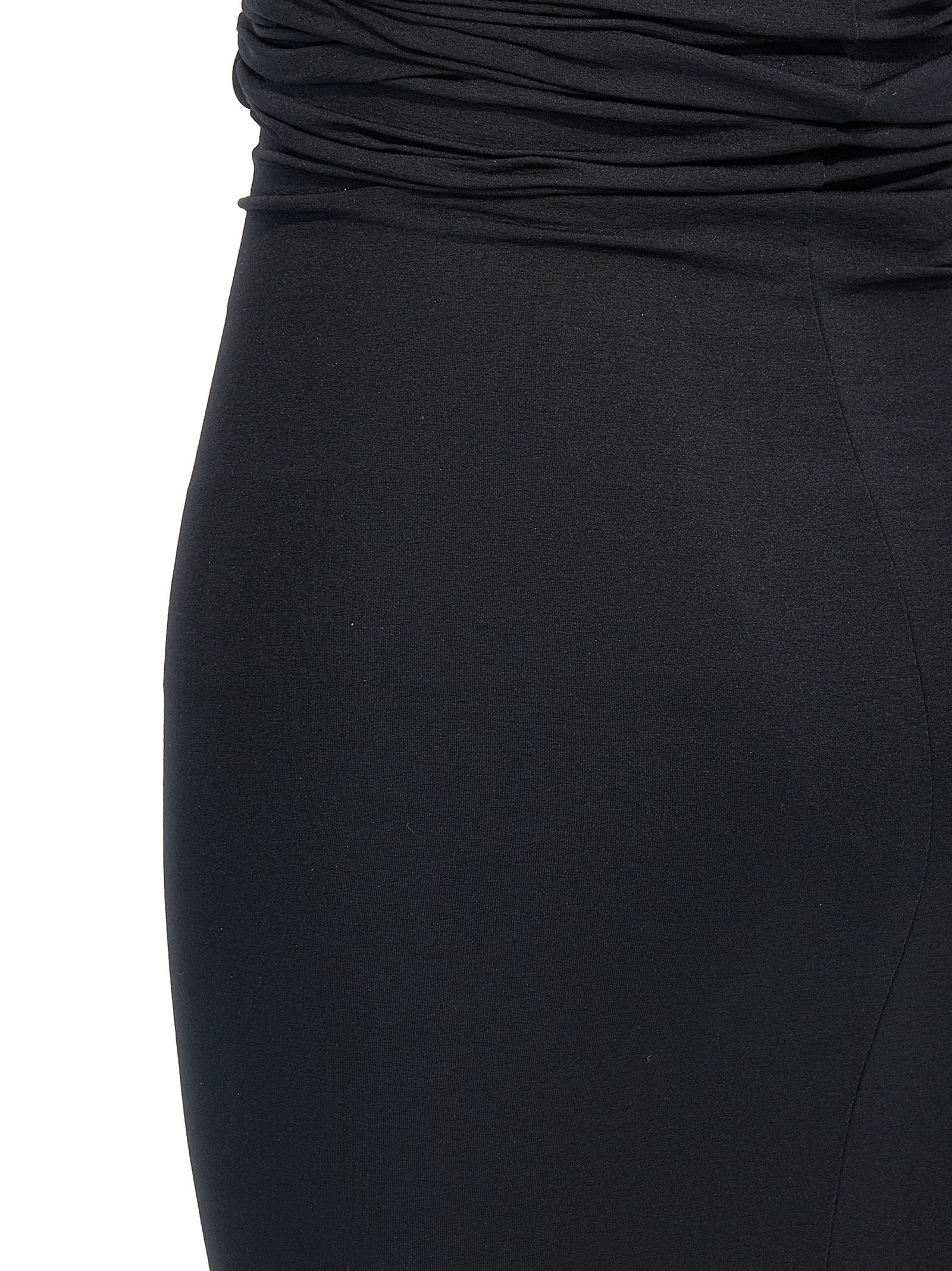Prong mini dress Black Nylon