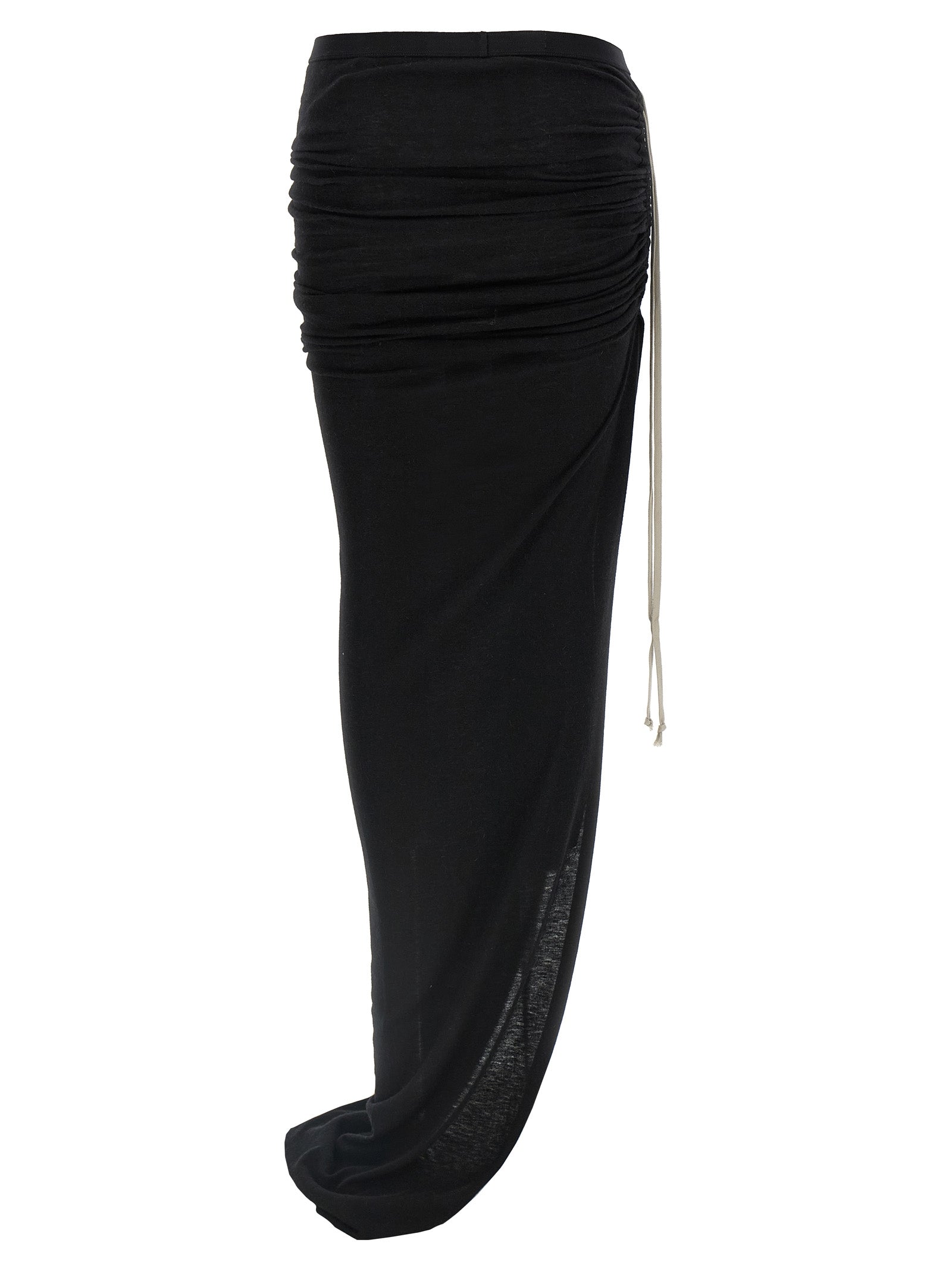 Edfu skirt Black Wool Nylon Elastane