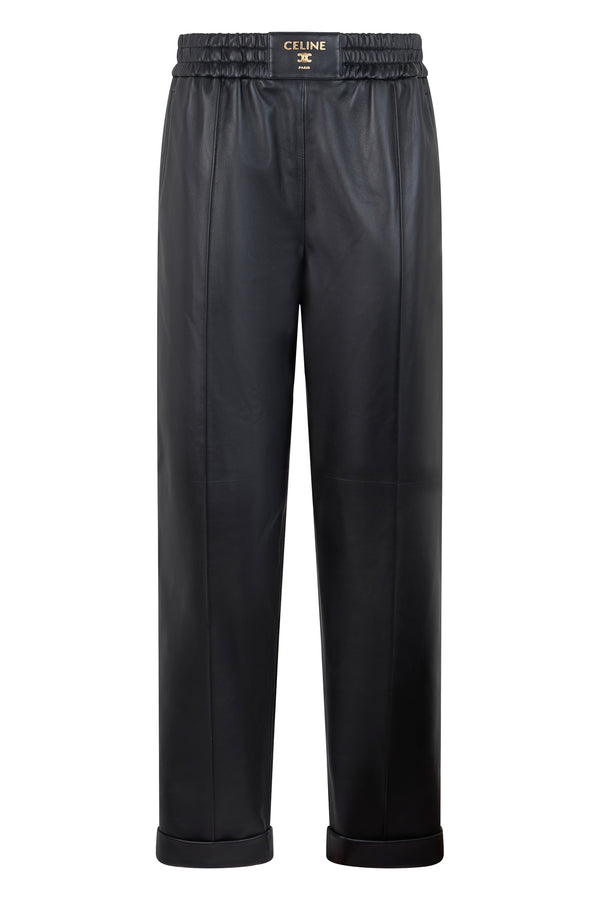 Trousers Lambskin Black Leather