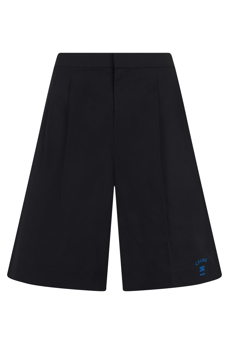 Shorts Linen-Cotton Black