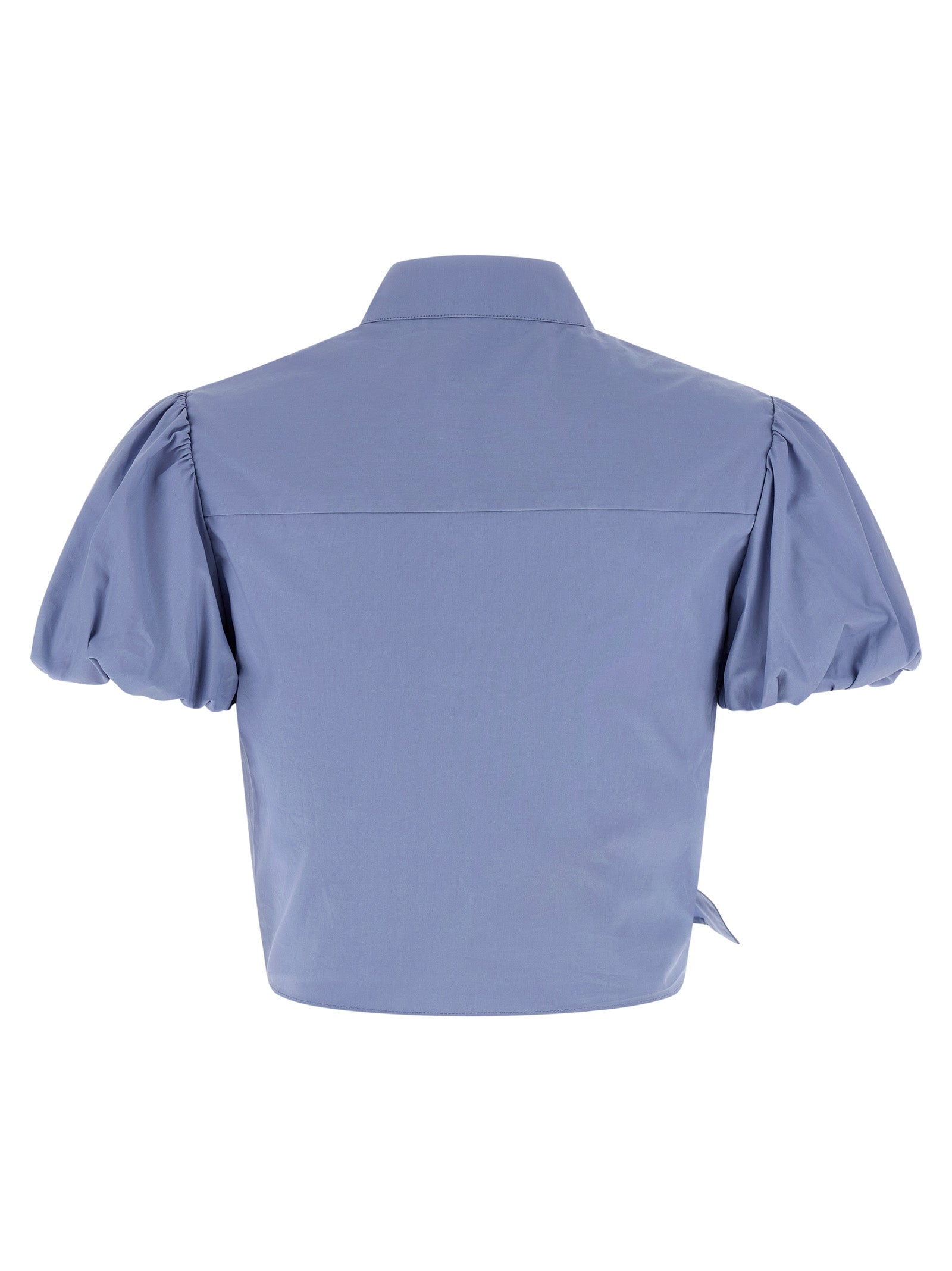 Blue Cotton Tie Side top Light Tops