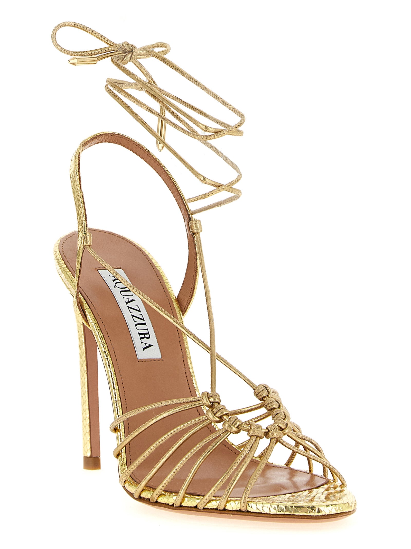 Ritmo sandals Gold Lamb Leather (ovis Aries)