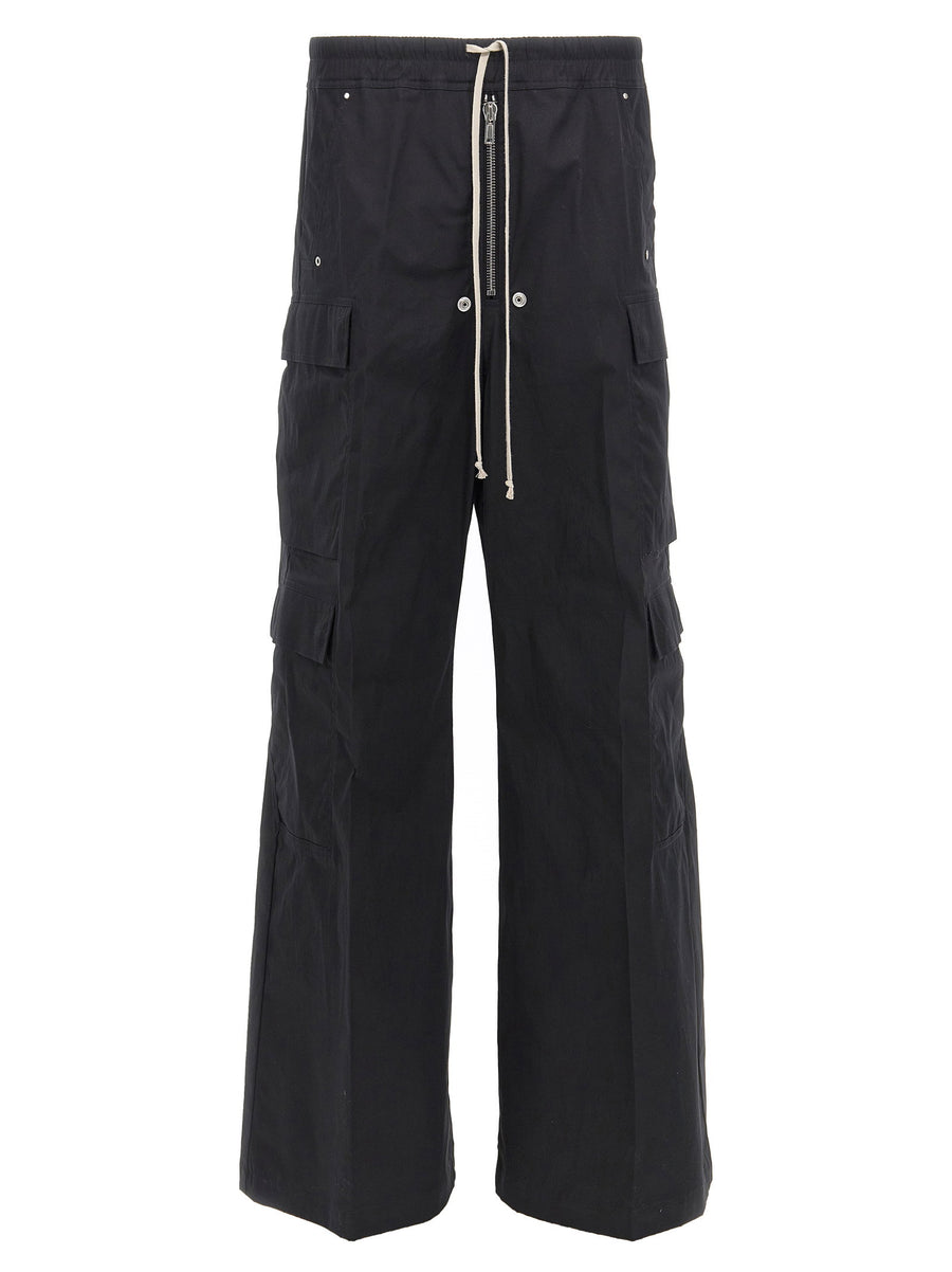Rick Owens Cargobelas Cargo Pants — Black