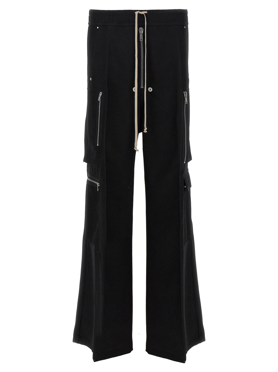 Rick Owens Cargobelas Cargo Pants — Black