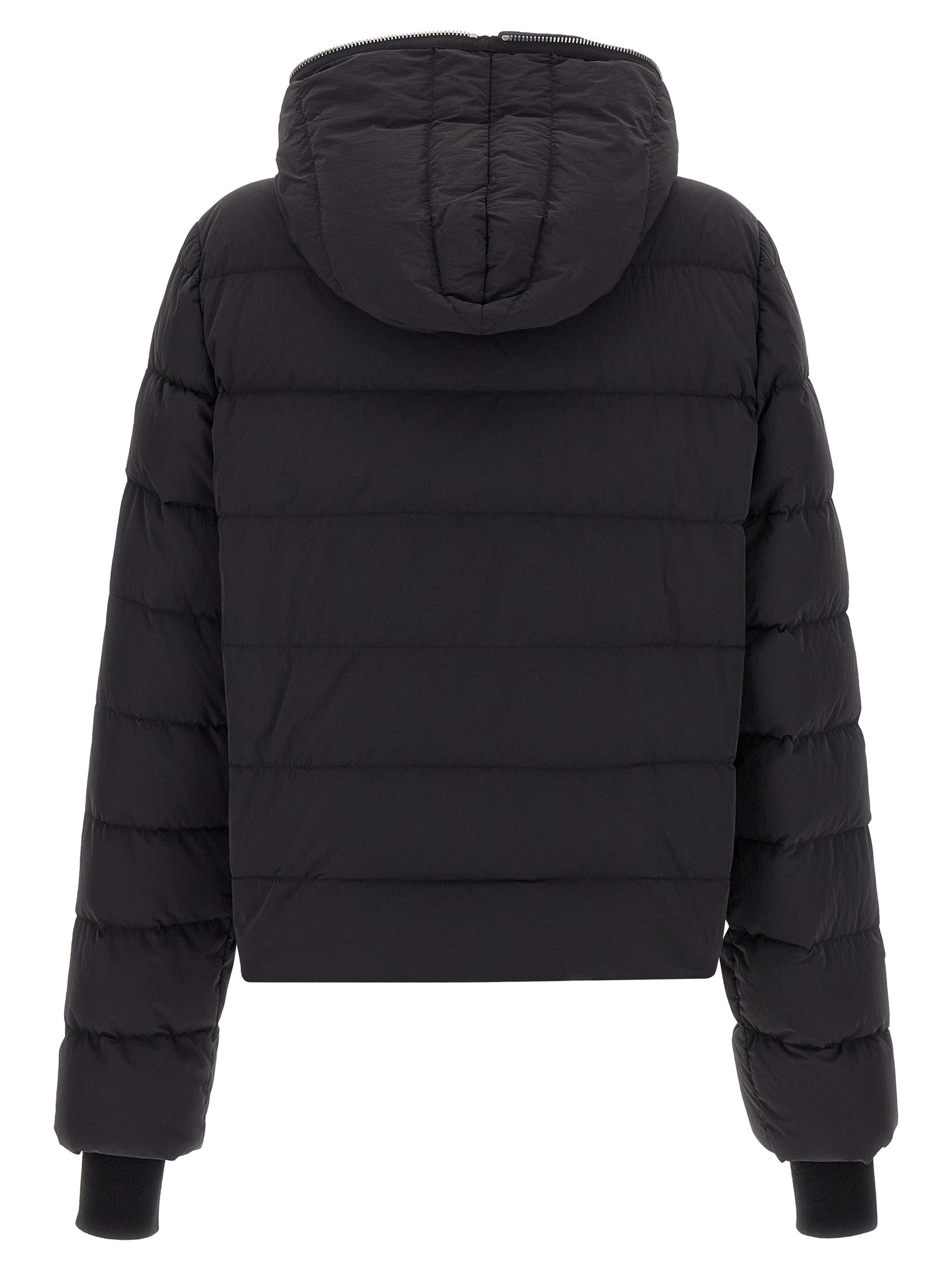 Gimp down jacket Black Nylon Jacket, Parka, Casual