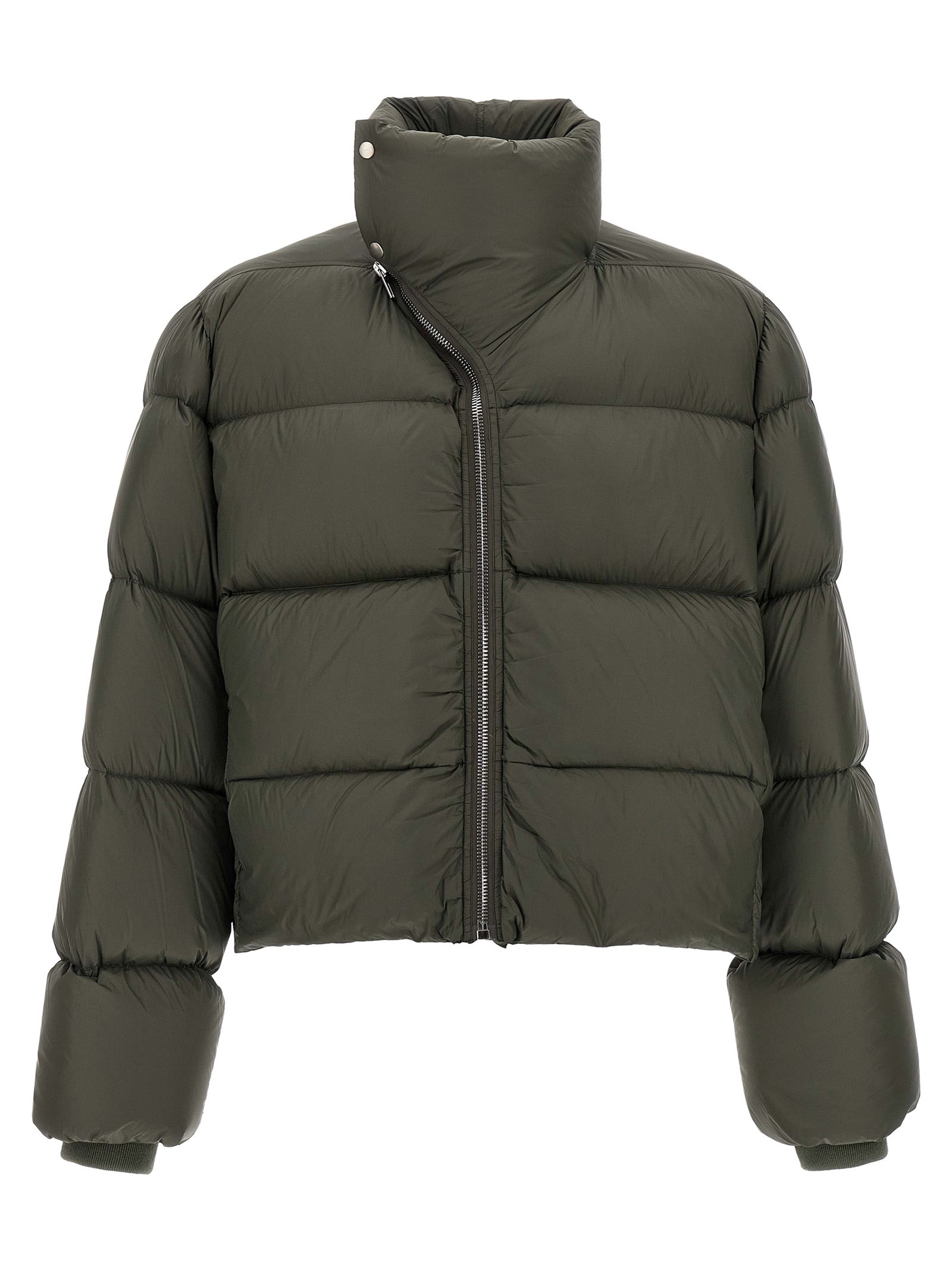 Turtle down jacket Gray Cotton Jacket, Parka, Casual