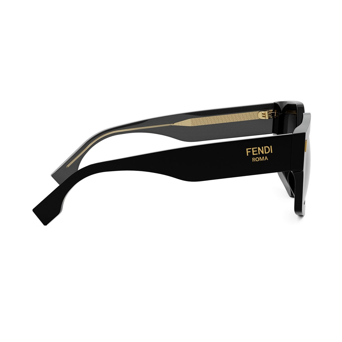 Fendi FE40162I Roma 01A Nero Acetate Occhiali Da Sole