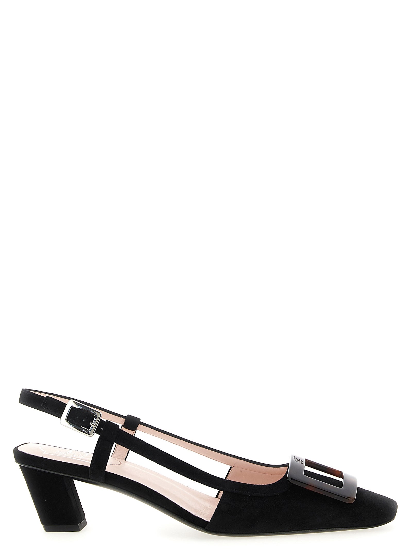 Belle Viver slingback Black Pumps