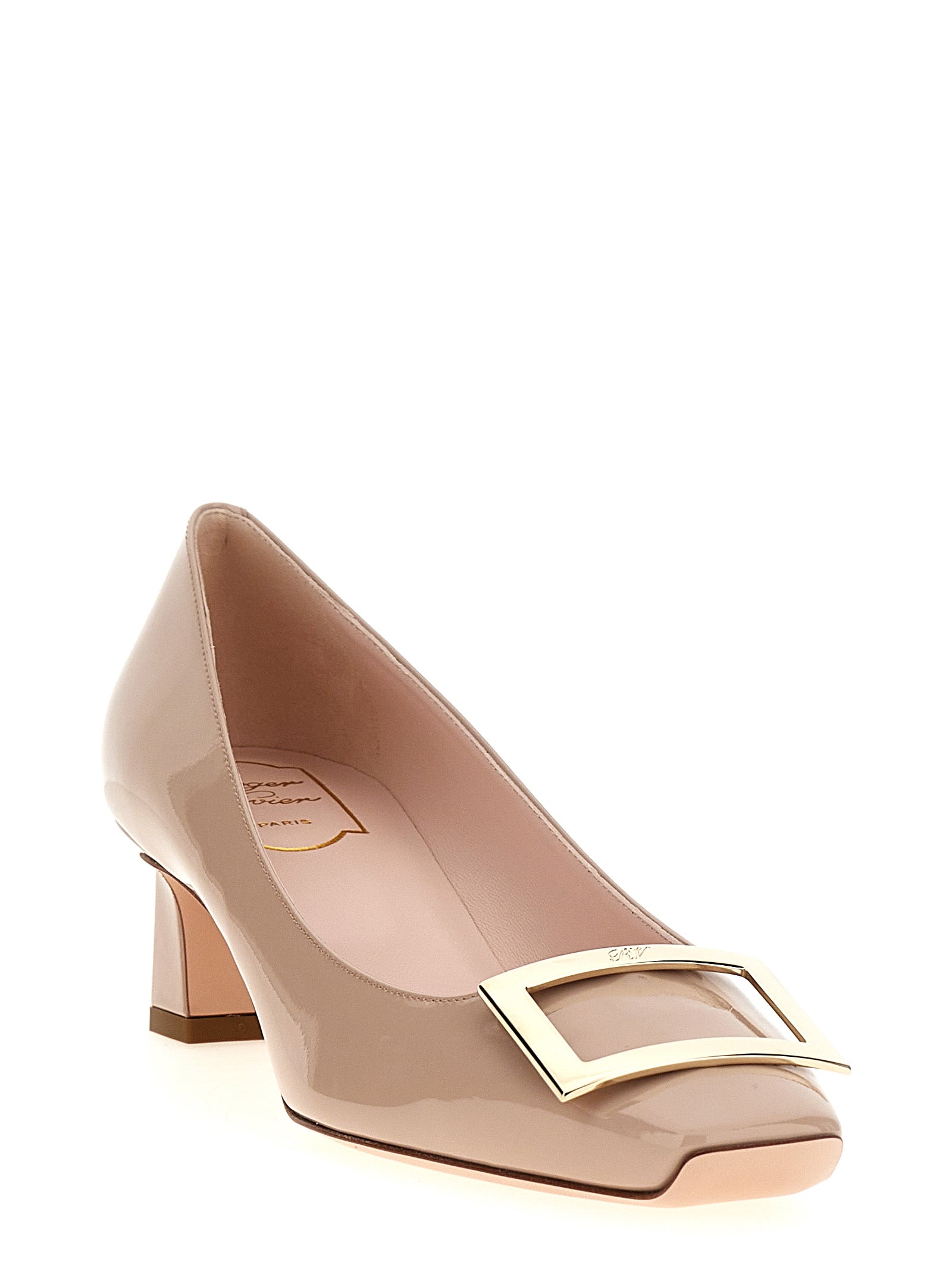 Trompette pumps Pink Calfskin Leather (bos Taurus)