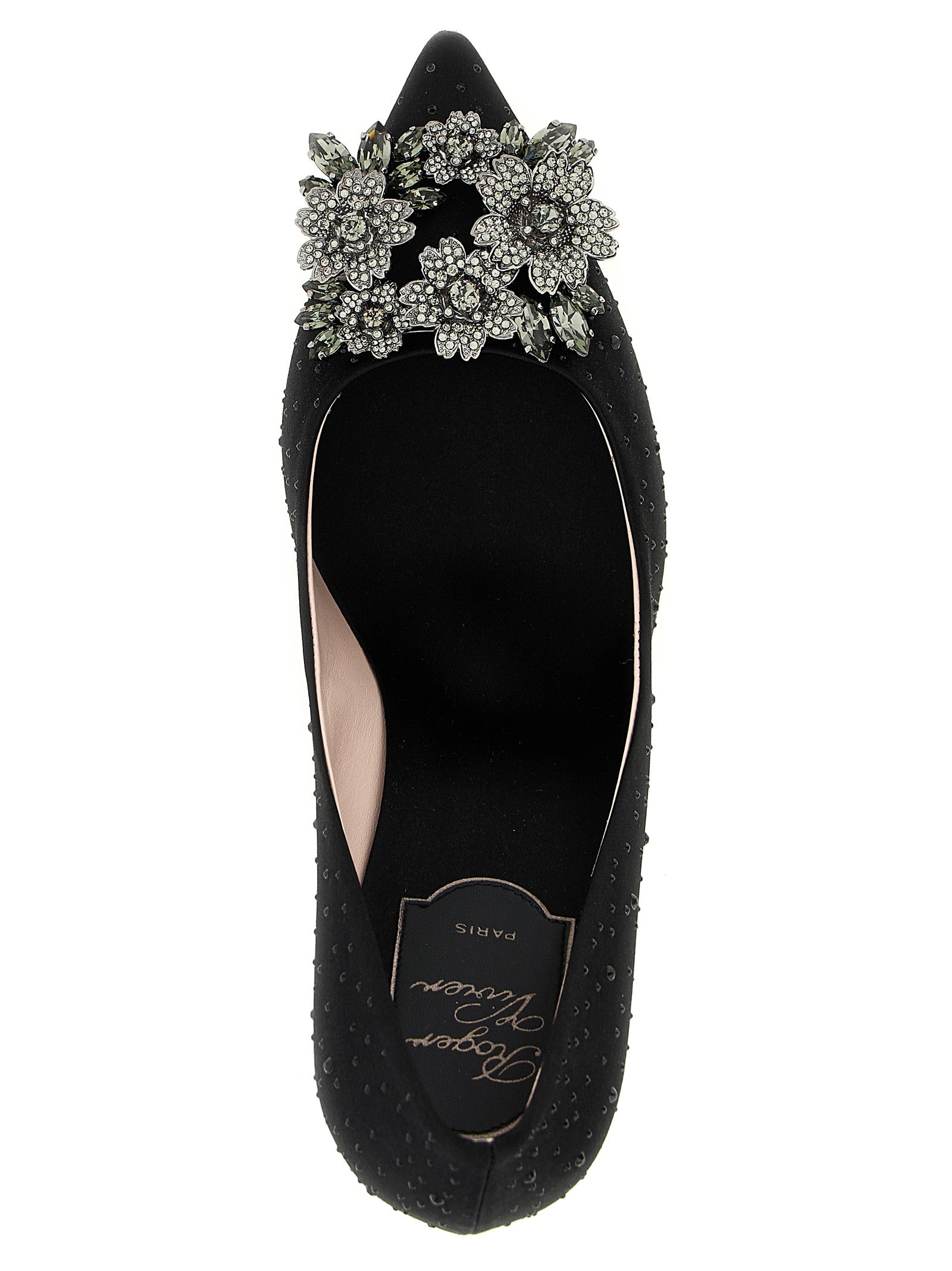 Efflorescence pumps Black Viscose