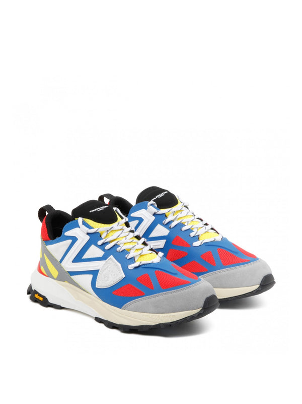 Philippe Model Textile mesh sneaker in multicolor
