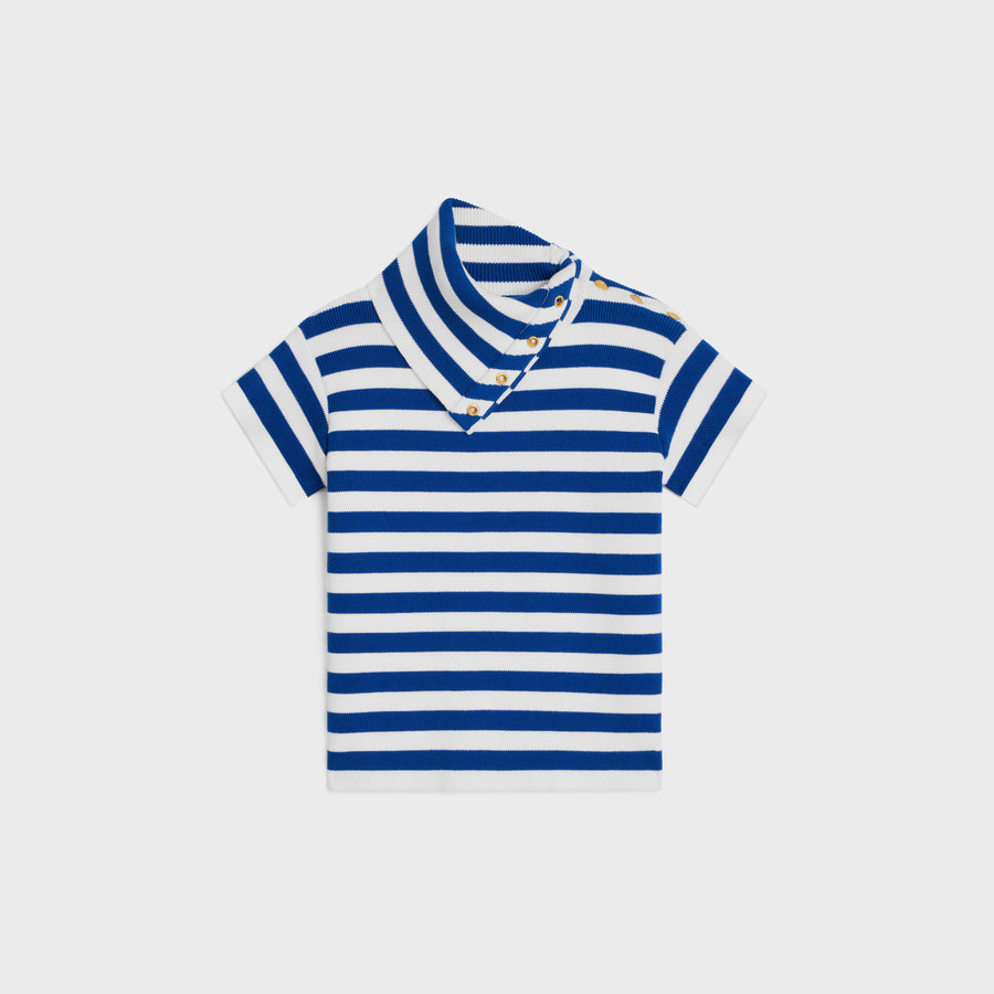 Celine Cotton t-shirt in blue