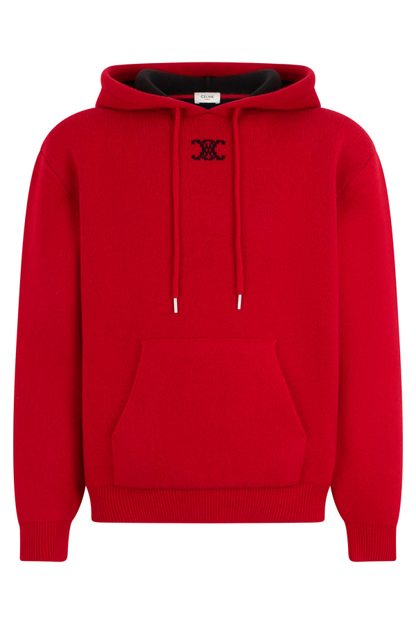 Sweater Bright Red Cashmere-Wool Blend Jumpers