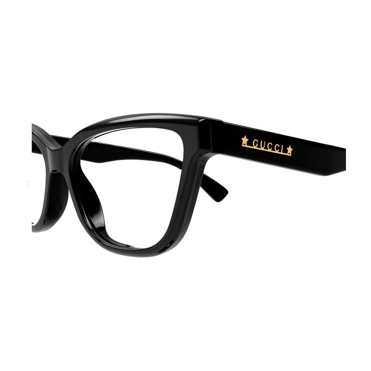 Gucci GG1589O Linea Lettering 001 Nero Acetate Occhiali Vista