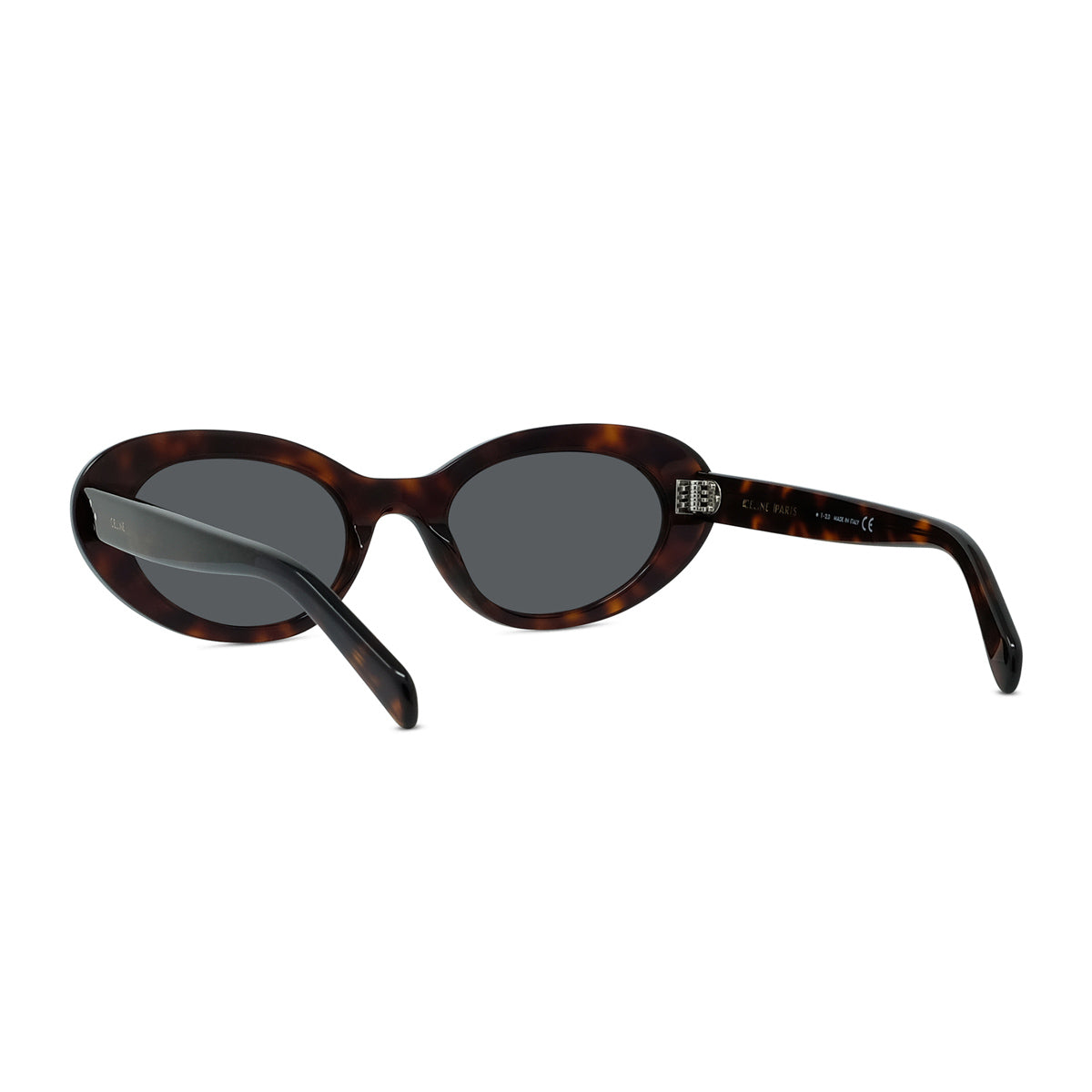 Celine CL40193I 3 Dots 52A Havana Marrone Acetate Occhiali Da Sole