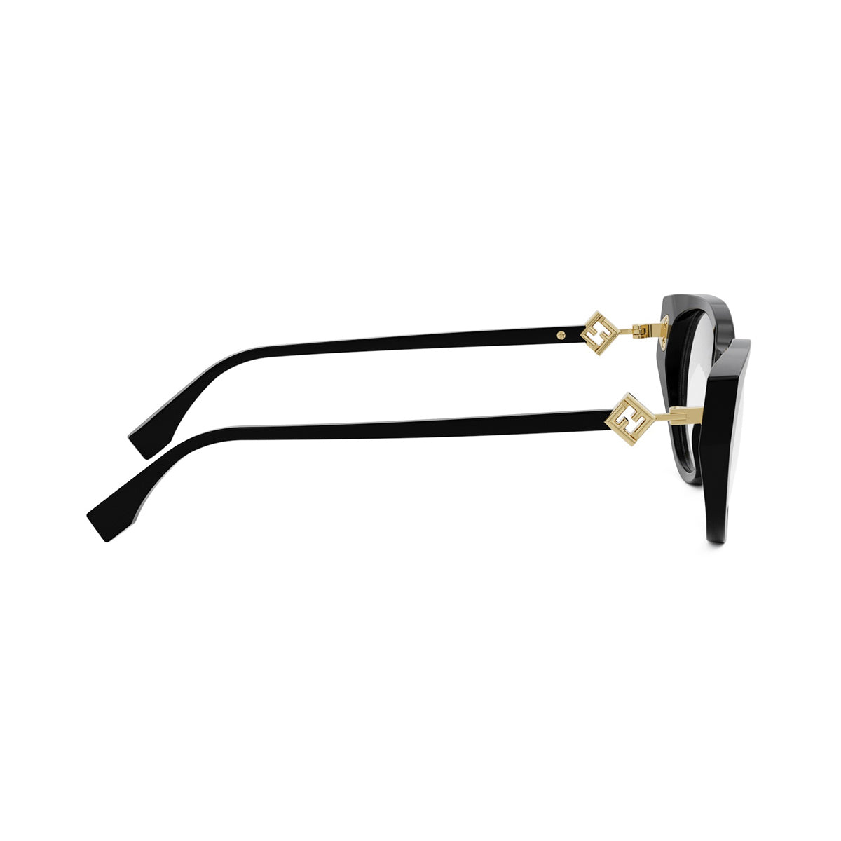 FE50099I FF DIAMONDS 001 Nero Acetate Occhiali Da Vista