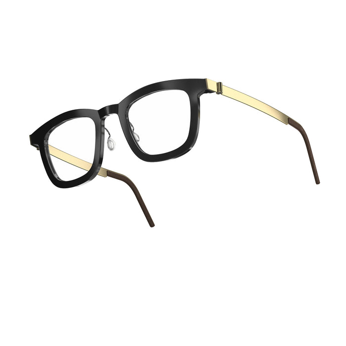 Lindberg Acetanium 1065 AL23 K24 PGT Nero-Oro Acetate/titanium Occhiali Da Vista