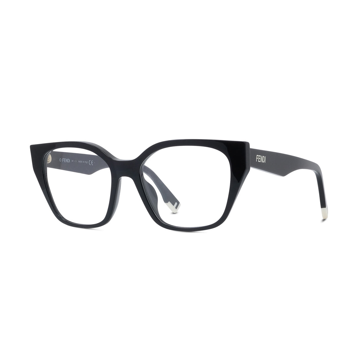 Fendi FE50001I Way 001 Black Nero Acetate Occhiali Da Vista