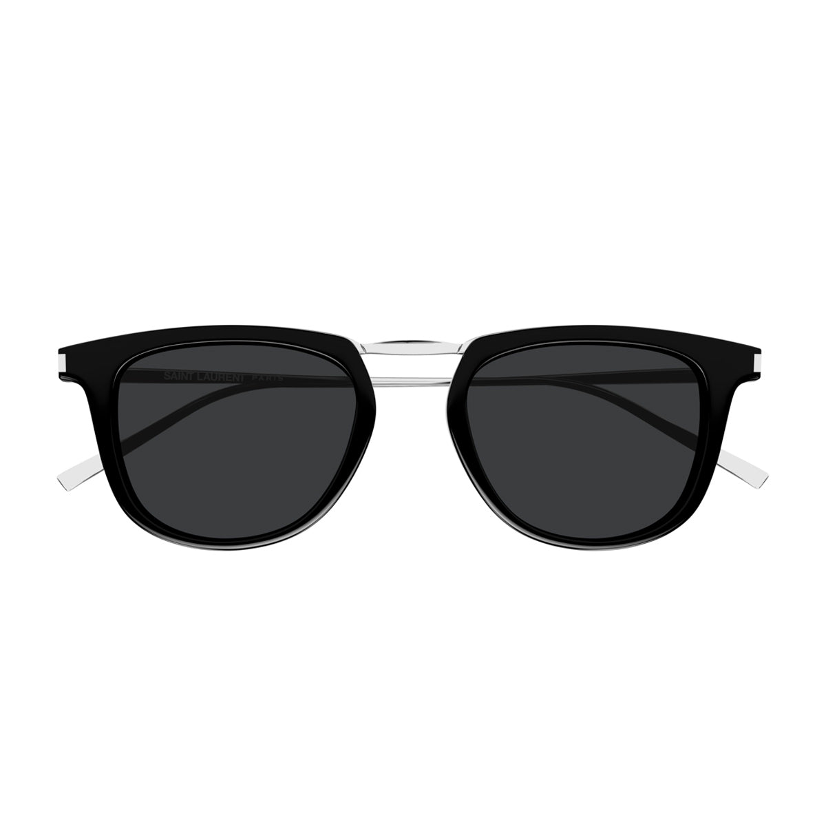 Saint Laurent SL 753 Linea Corner Angle 001 Black Silver Nero Acetate/ Metal Occhiali Da Sole