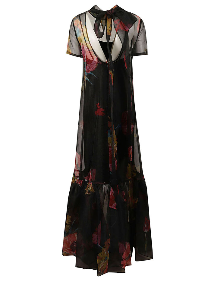 314-7607S Nero Polyester. made In China. Abito