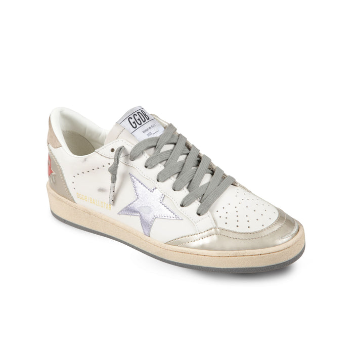 Ball Star Milk/taupe/beige/glicine Leather Sneaker
